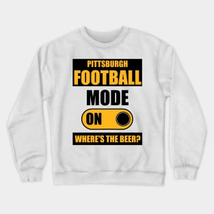 Pittsburgh Football Crewneck Sweatshirt